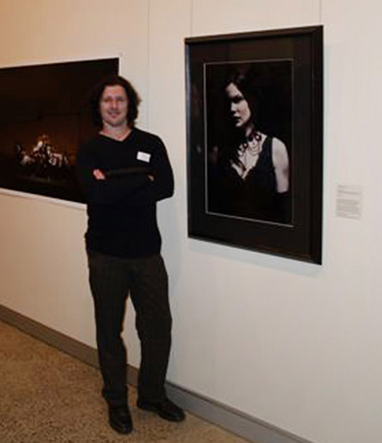 Ian C Pool at exhibition